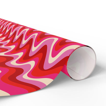 Blush Frequency Wrapping Paper