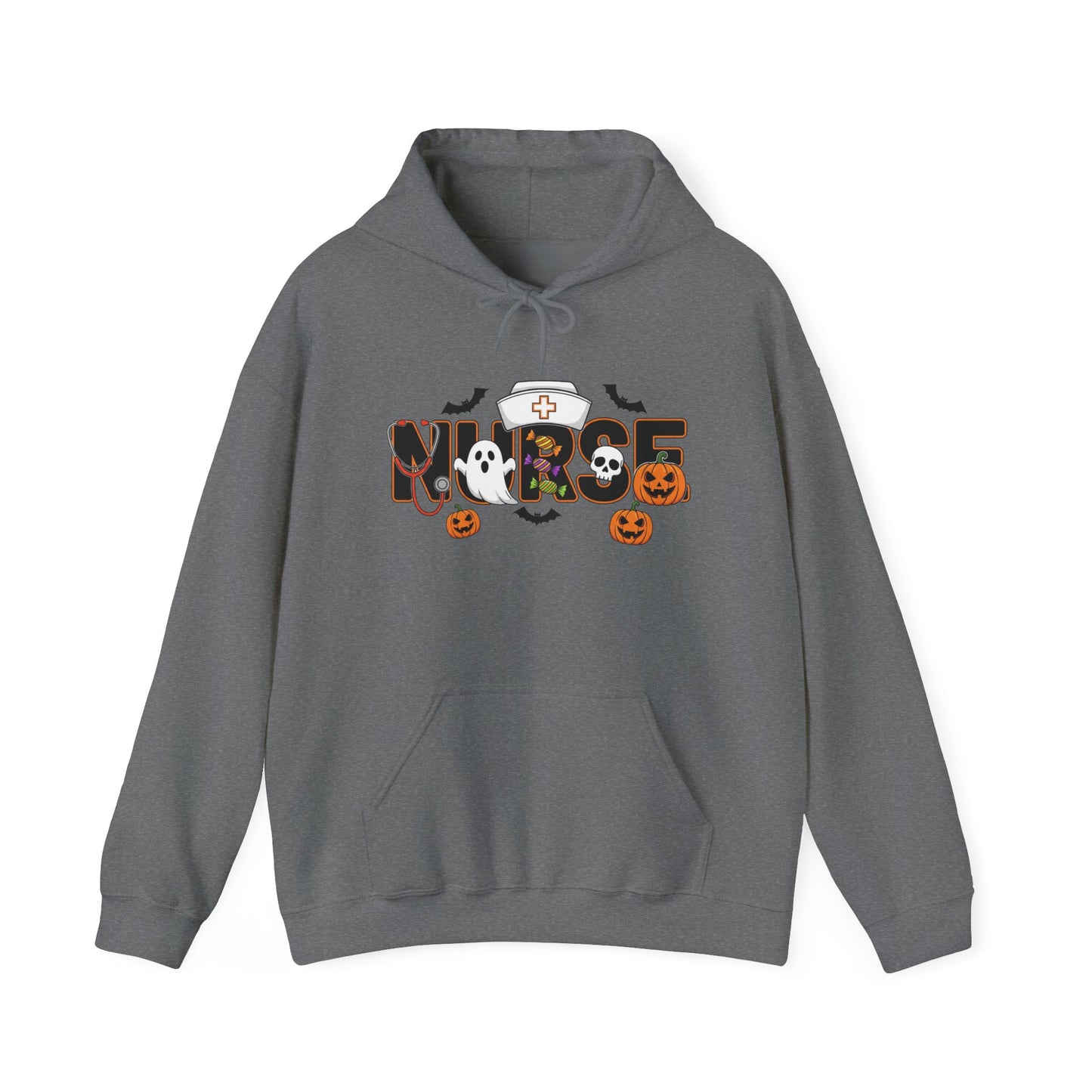 Fun Halloween Nurse Heavy Blend™ Hooded Sweatshirt