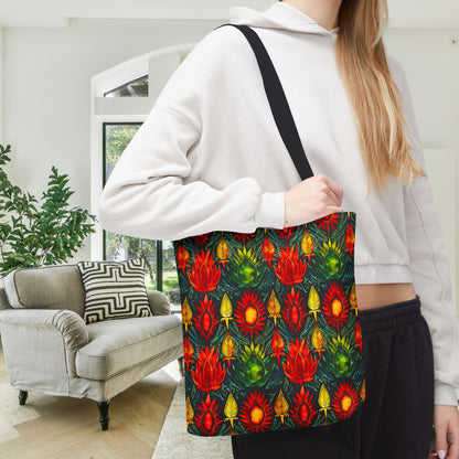 Joyful Burst Canvas Tote Bag