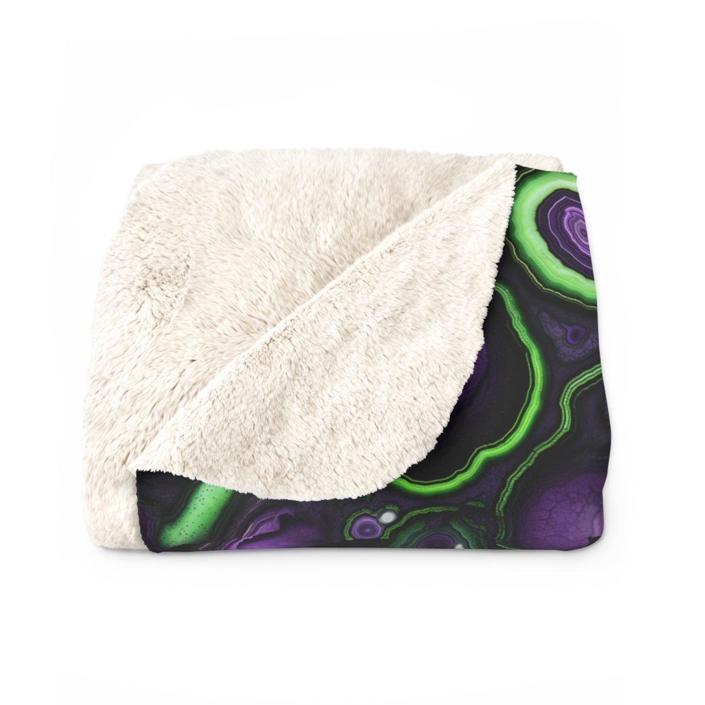 Amethyst & Lime Fracture Duvet Bedding Set