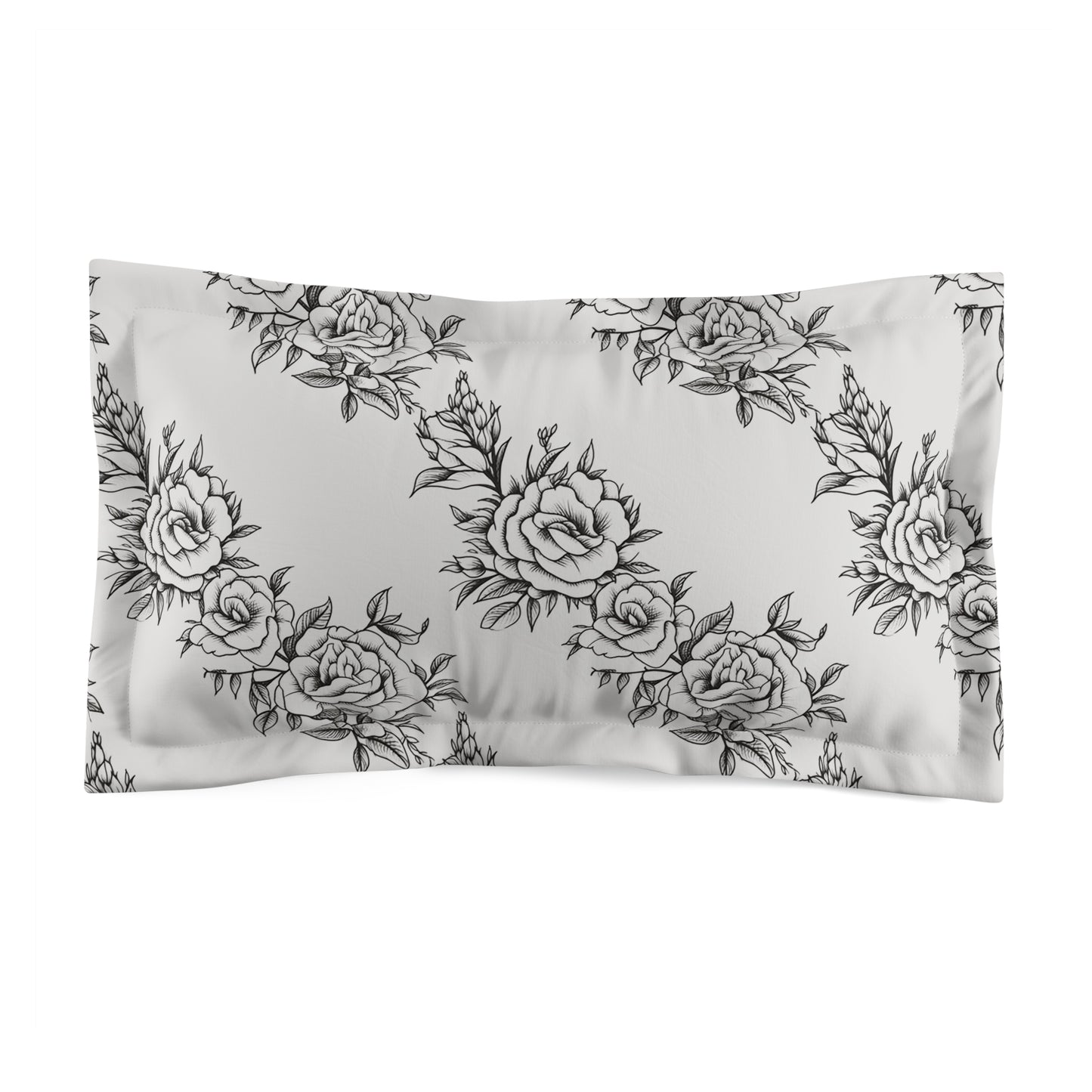 Midnight Rose Sketch Basic Bedding Set