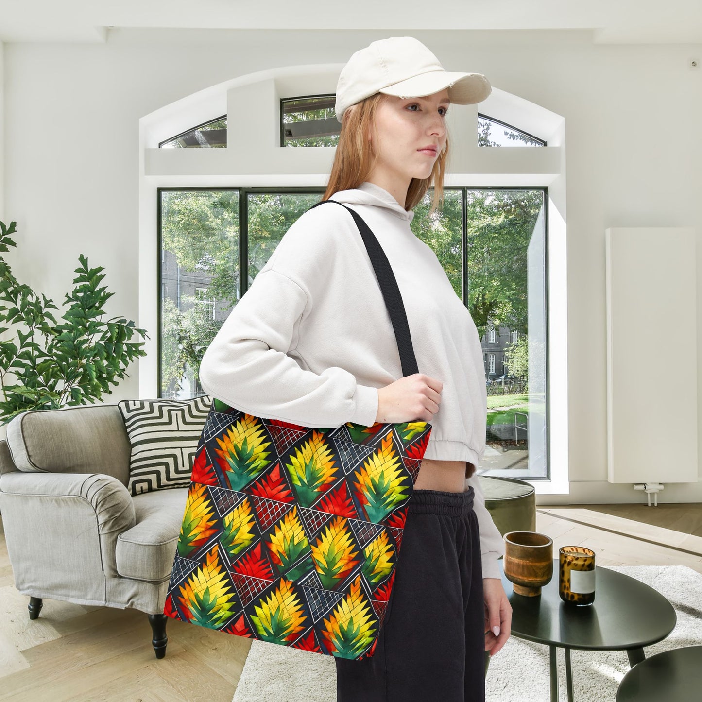 Heritage Harmony Canvas Tote Bag