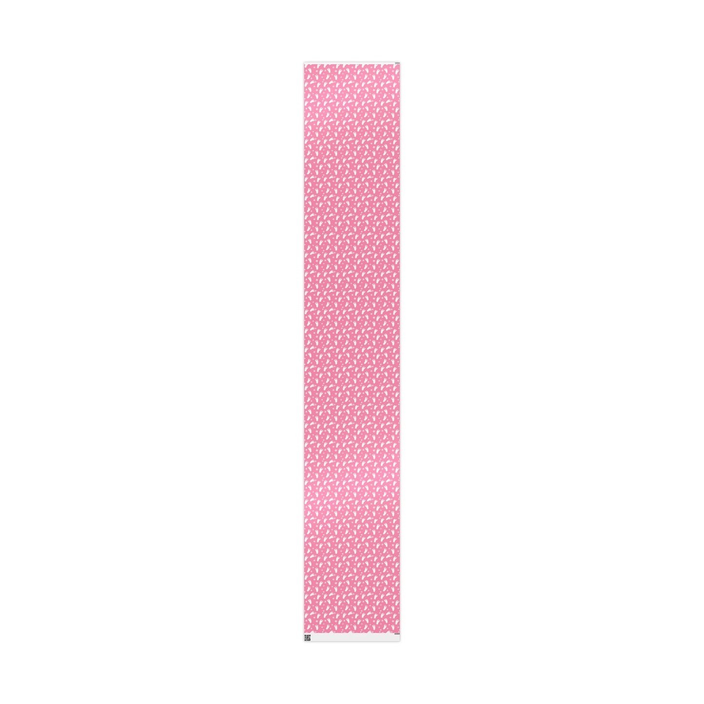 Baby Steps in Pink Wrapping Paper