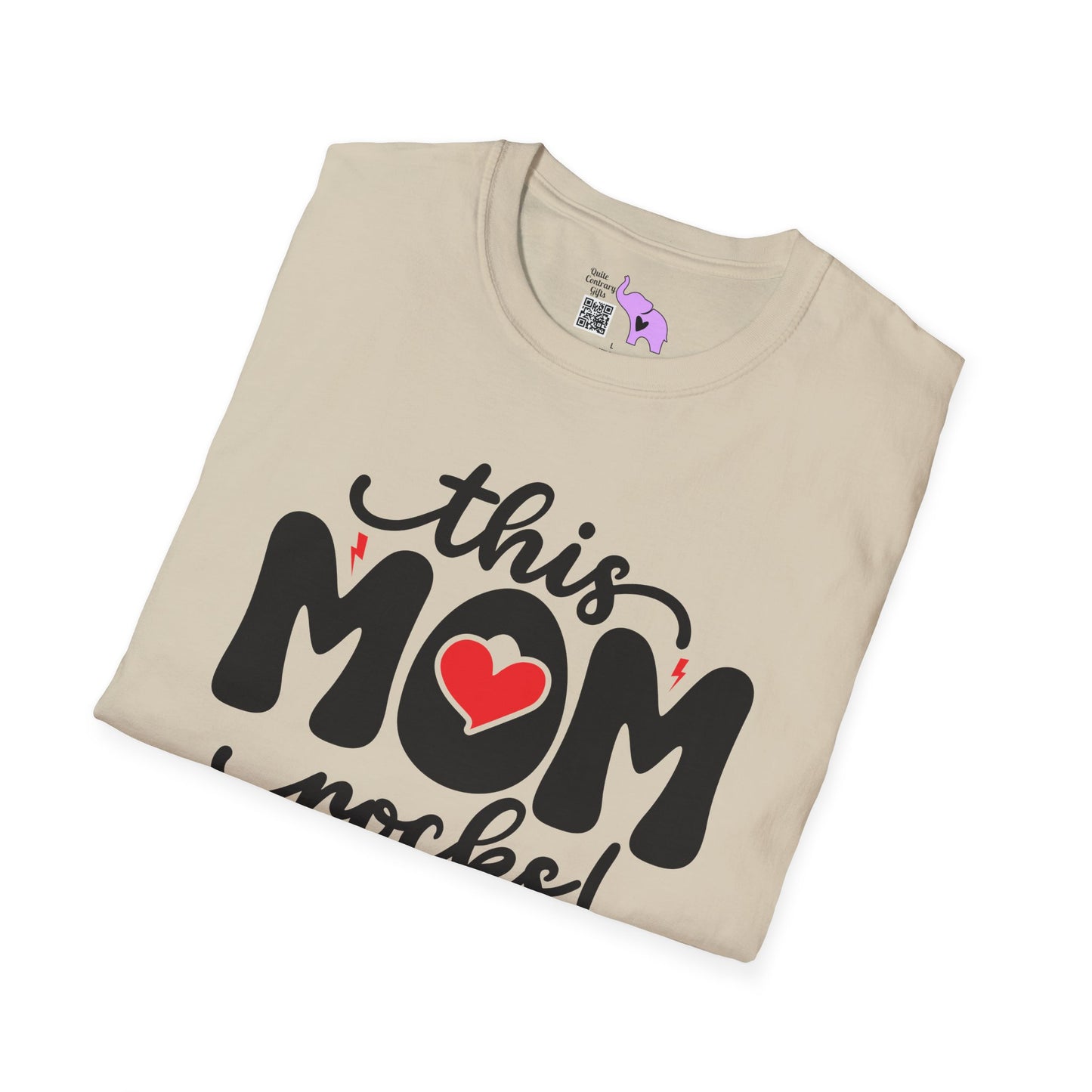 This Mom Rocks Adult T-shirt