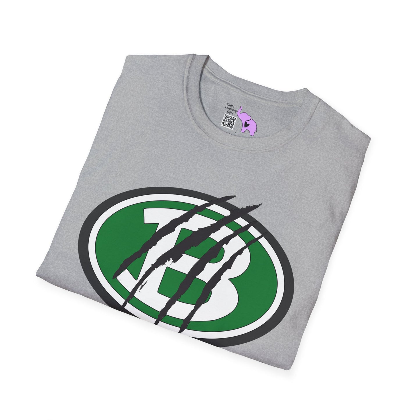Brenham ISD Logo w/Claw Marks Adult T-shirt