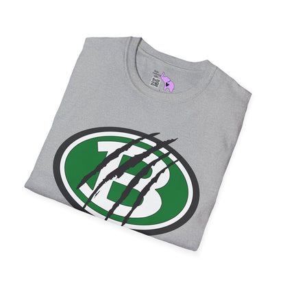 Brenham ISD Logo w/Claw Marks Adult T-shirt