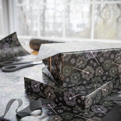 Dandelion Nightfall Wrapping Paper