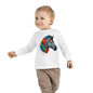 Colorful Zebra Toddler Long Sleeve Tee