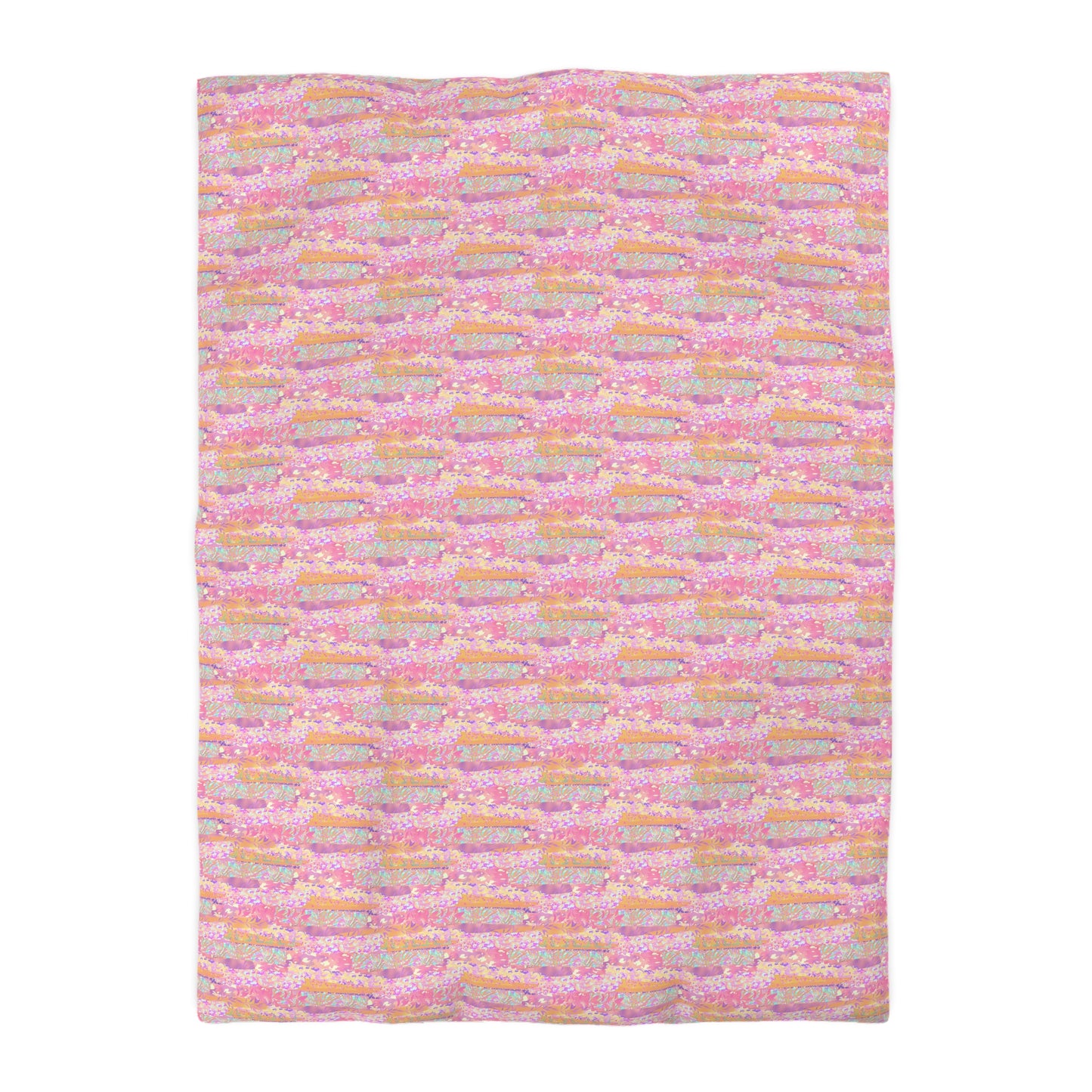 Wild Tropic Collage Microfiber Duvet Cover