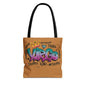 Virgo Street Art Canvas Tote Bag