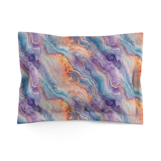 Dreamwave Marble Pillow Sham