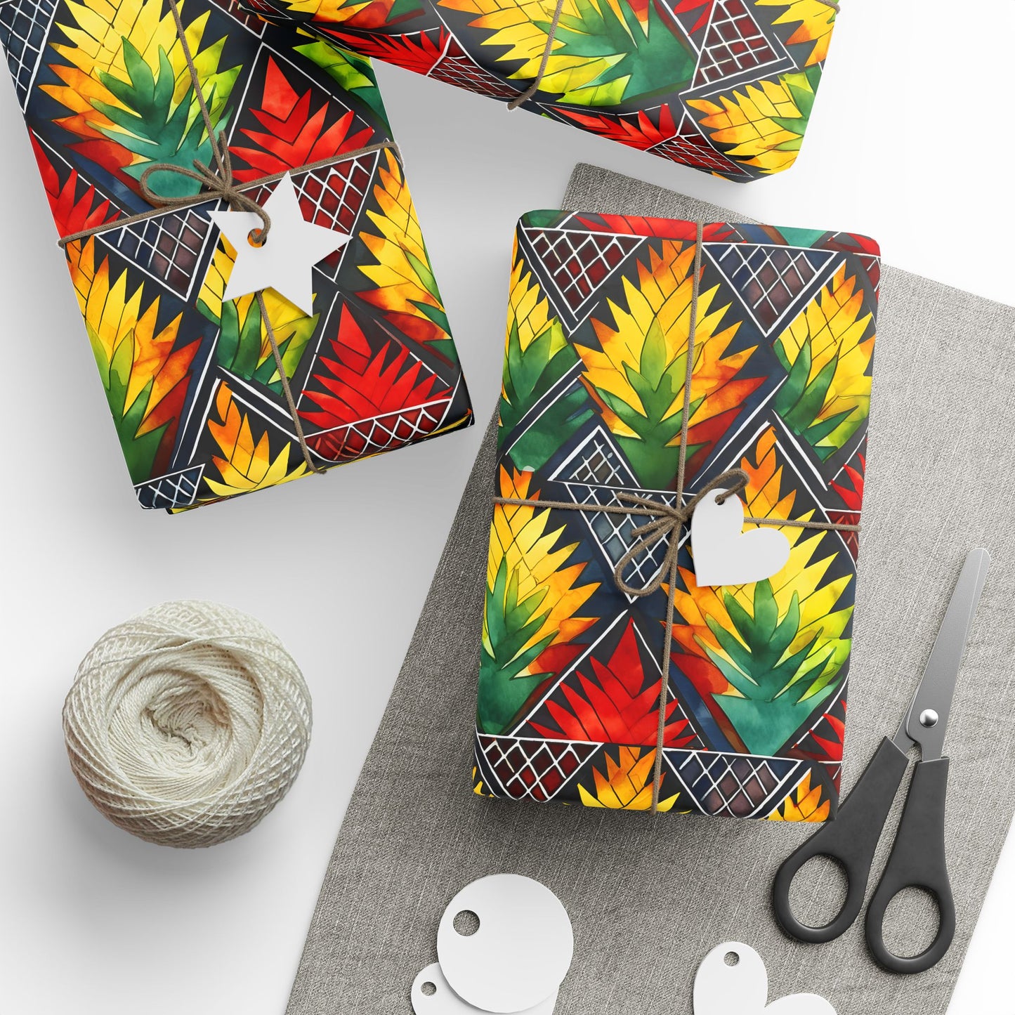 Heritage Harmony Kwanzaa Wrapping Paper