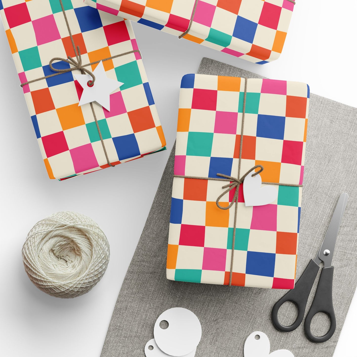 Colorblock Fun Wrapping Paper