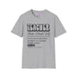 Teacher Definition, Professional Babysitter, Therapist on a Budget, Google Expert Adult T-shirt