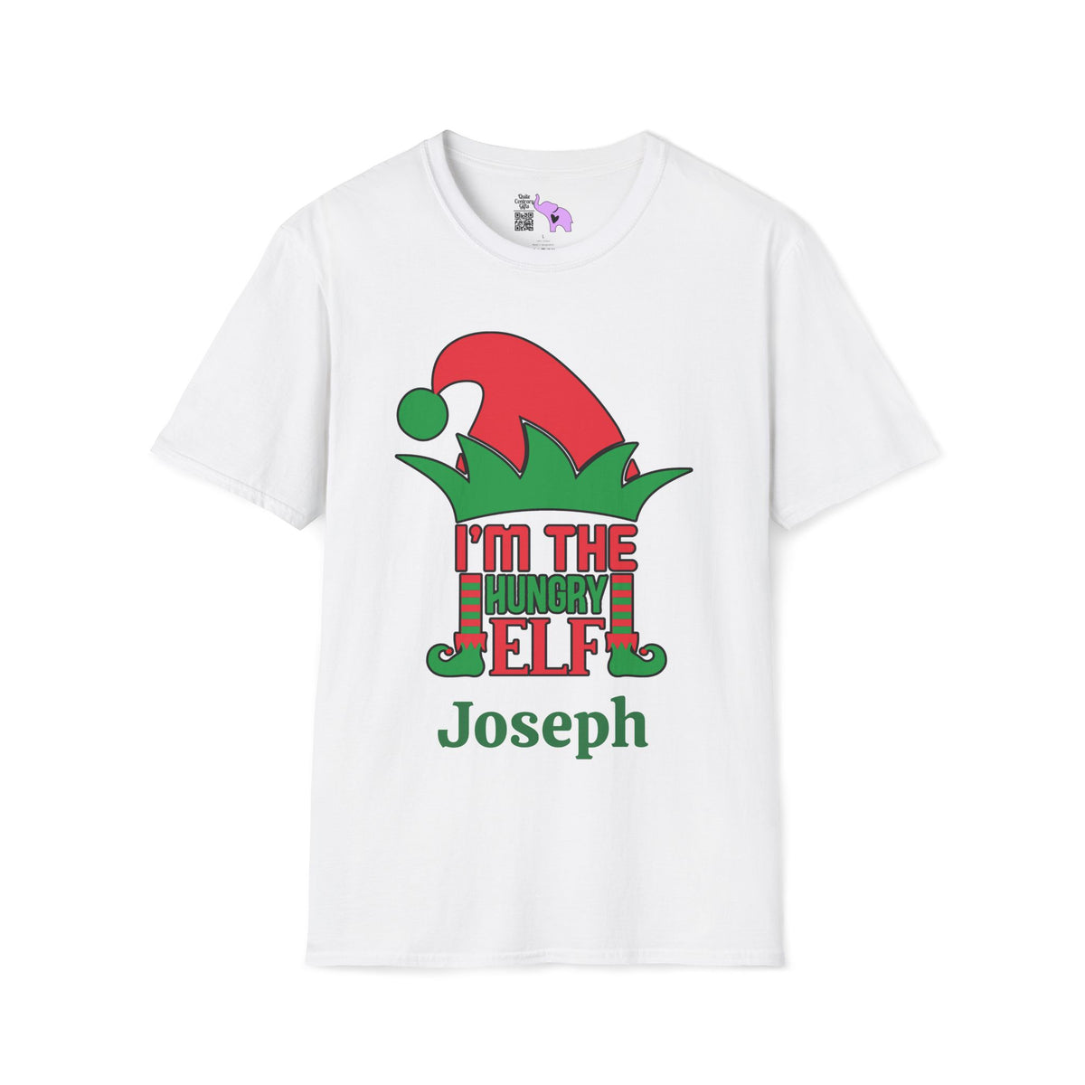 I'm The Hungry Elf Personalized Adult T-shirt