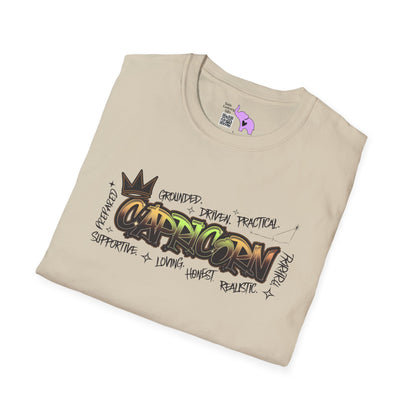 Capricorn Street Art Adult T-shirt