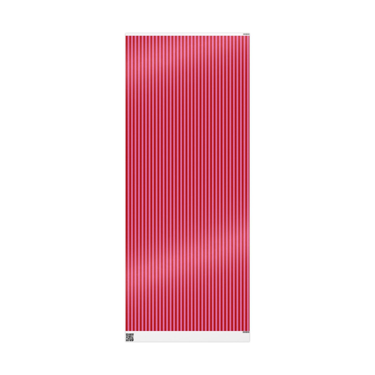 Be Mine Stripes Wrapping Paper