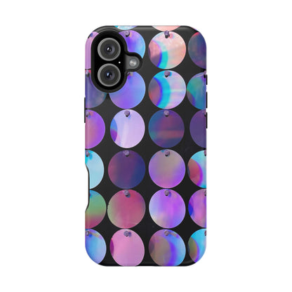 Opal Glow Sequins MagSafe® Compatible Tough Case for iPhone