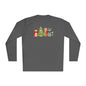 Purrfectly Festive Adult Long Sleeve Tee