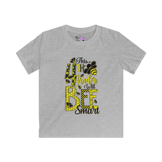 This 4th Grader Will Bee Smart Youth Softstyle Tee