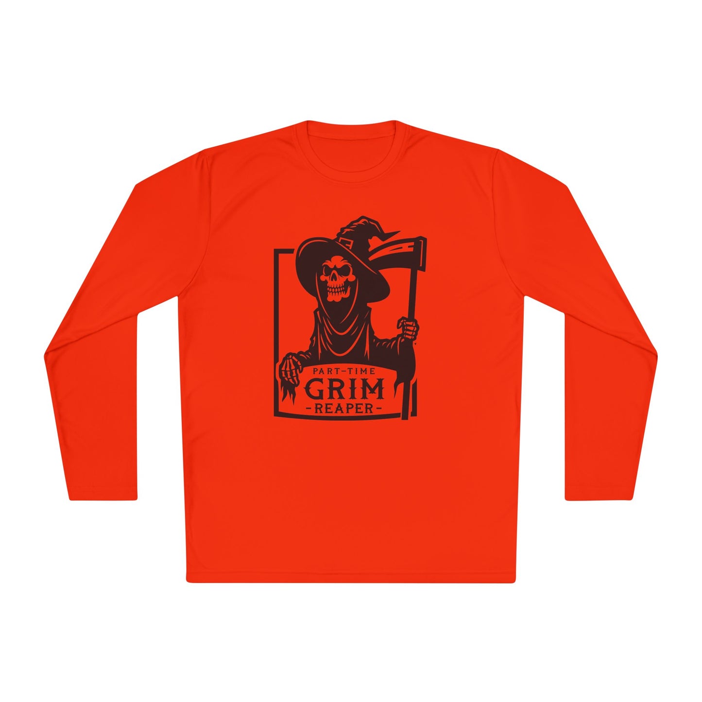 Part-Time Grim Reaper Adult Long Sleeve Tee