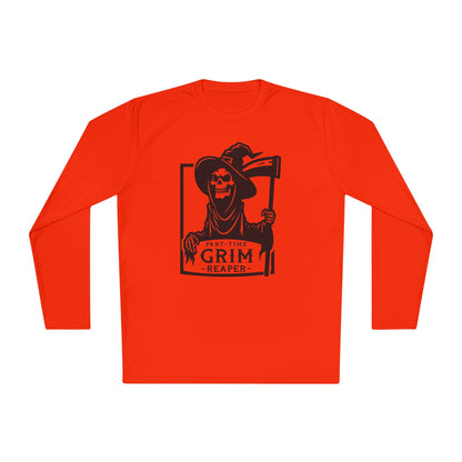 Part-Time Grim Reaper Adult Long Sleeve Tee