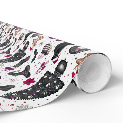 Creepy Christmas Wrapping Paper
