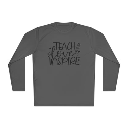 Teach Love Inspire Adult Long Sleeve Tee