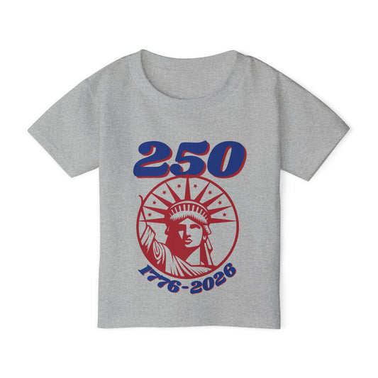 Statue of Liberty 240 1776-2026 Heavy Cotton™ Toddler T-shirt