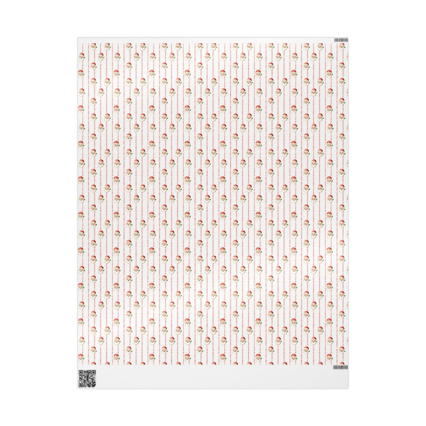 Claus & Canes Wrapping Paper