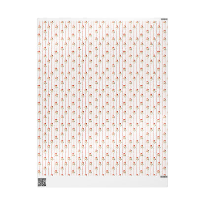 Claus & Canes Wrapping Paper