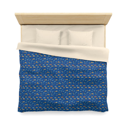 Back & Forth Boulevard Microfiber Duvet Cover