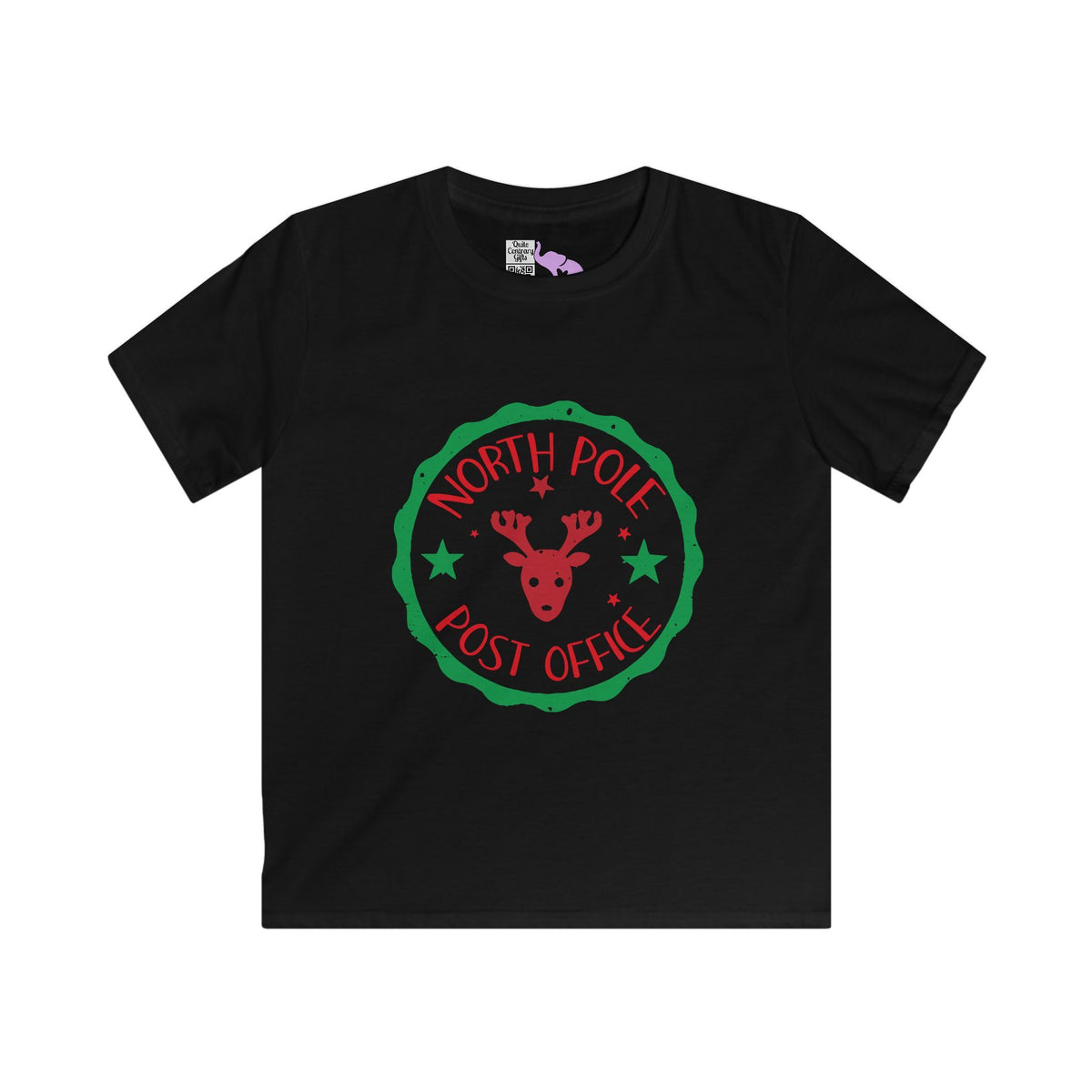 North Pole Post Office Youth Softstyle Tee
