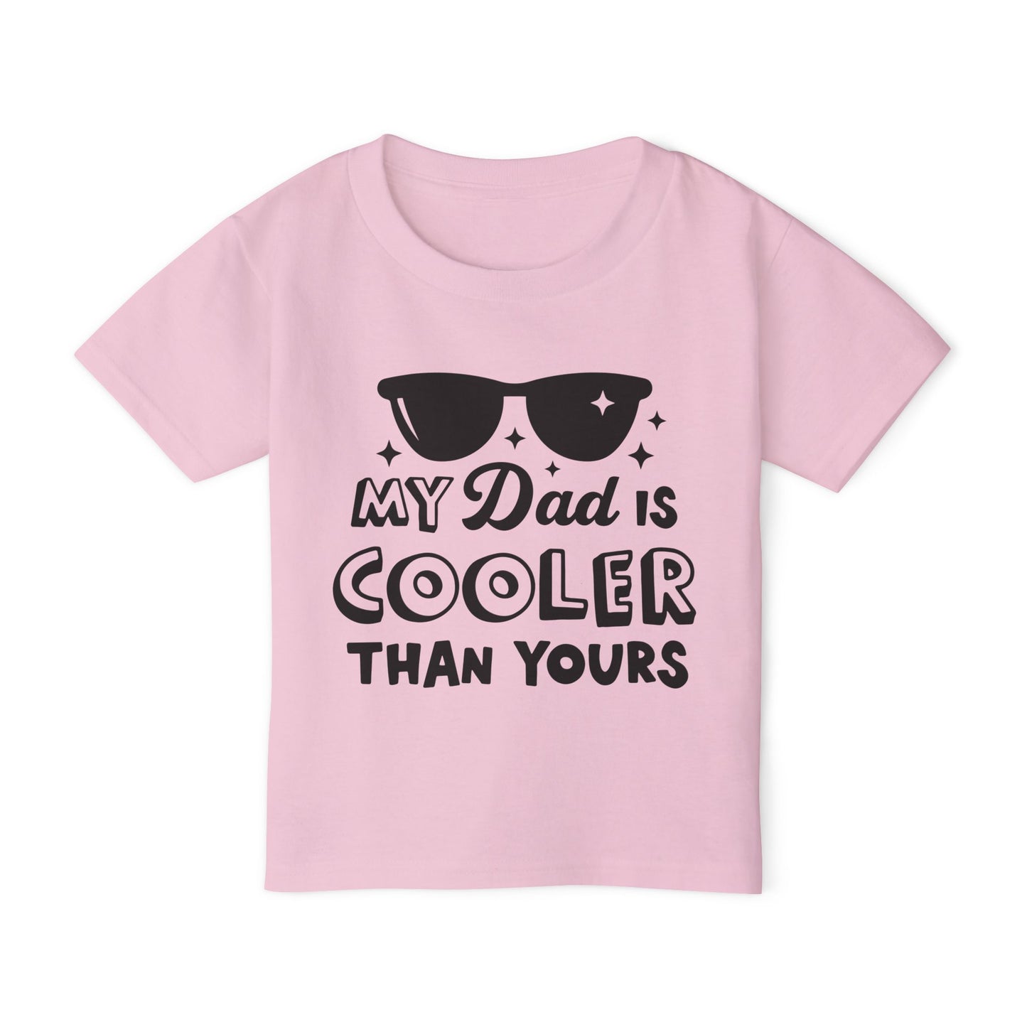 My Dad Is Cooler Than Yours Heavy Cotton™ Toddler T-shirt