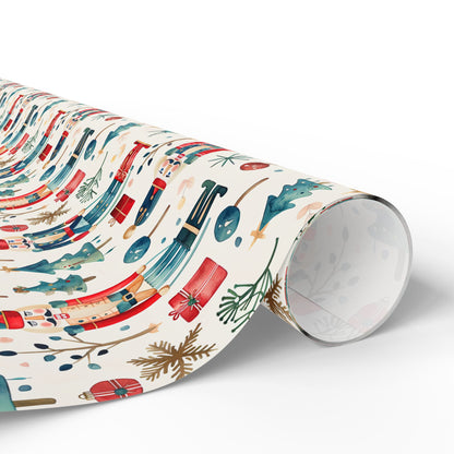 Nutcracker Noel Wrapping Paper