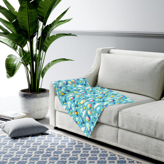 Up, Up & Away Swaddle Blanket