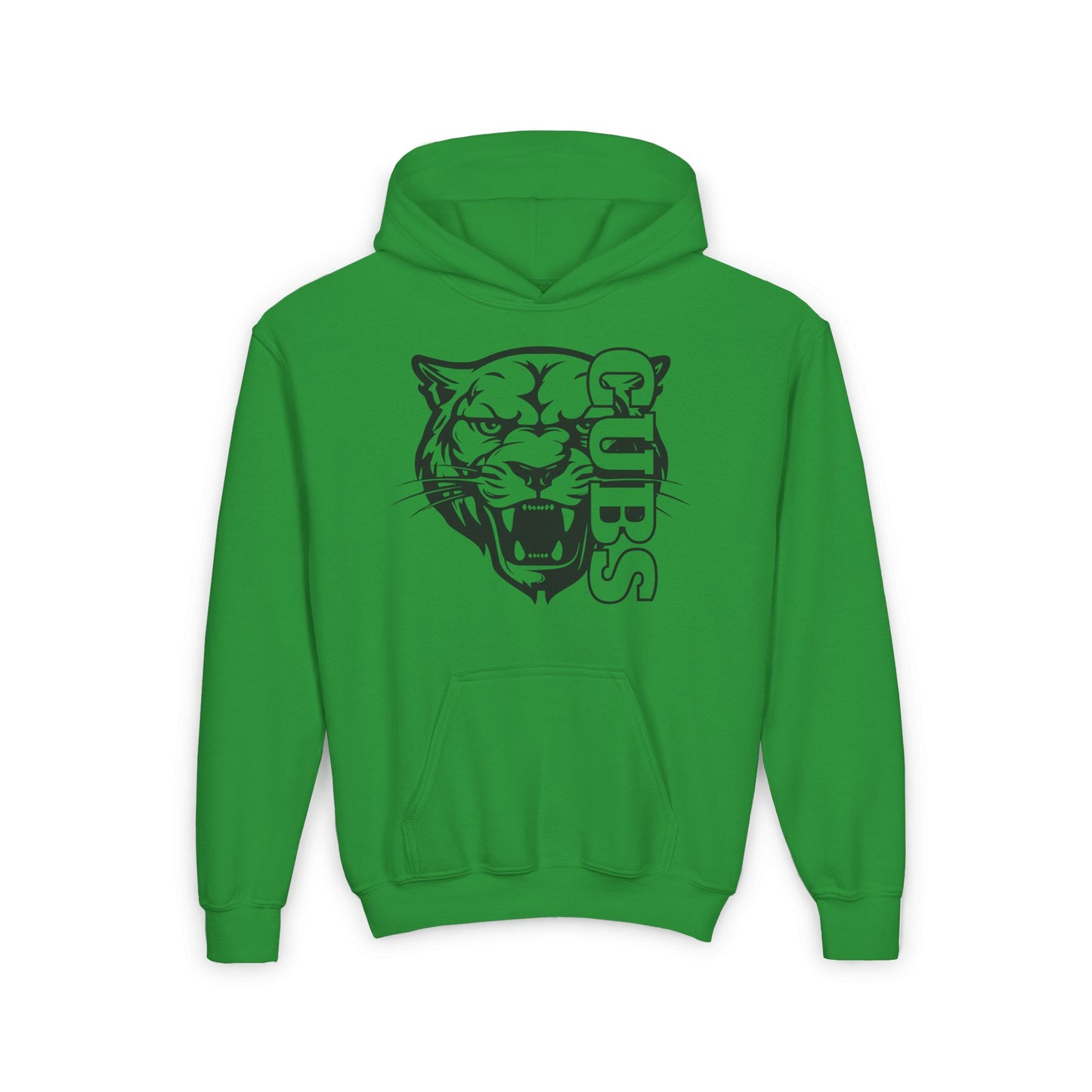 Brenham Cubs Mascot Youth Heavy Blend Hoodie