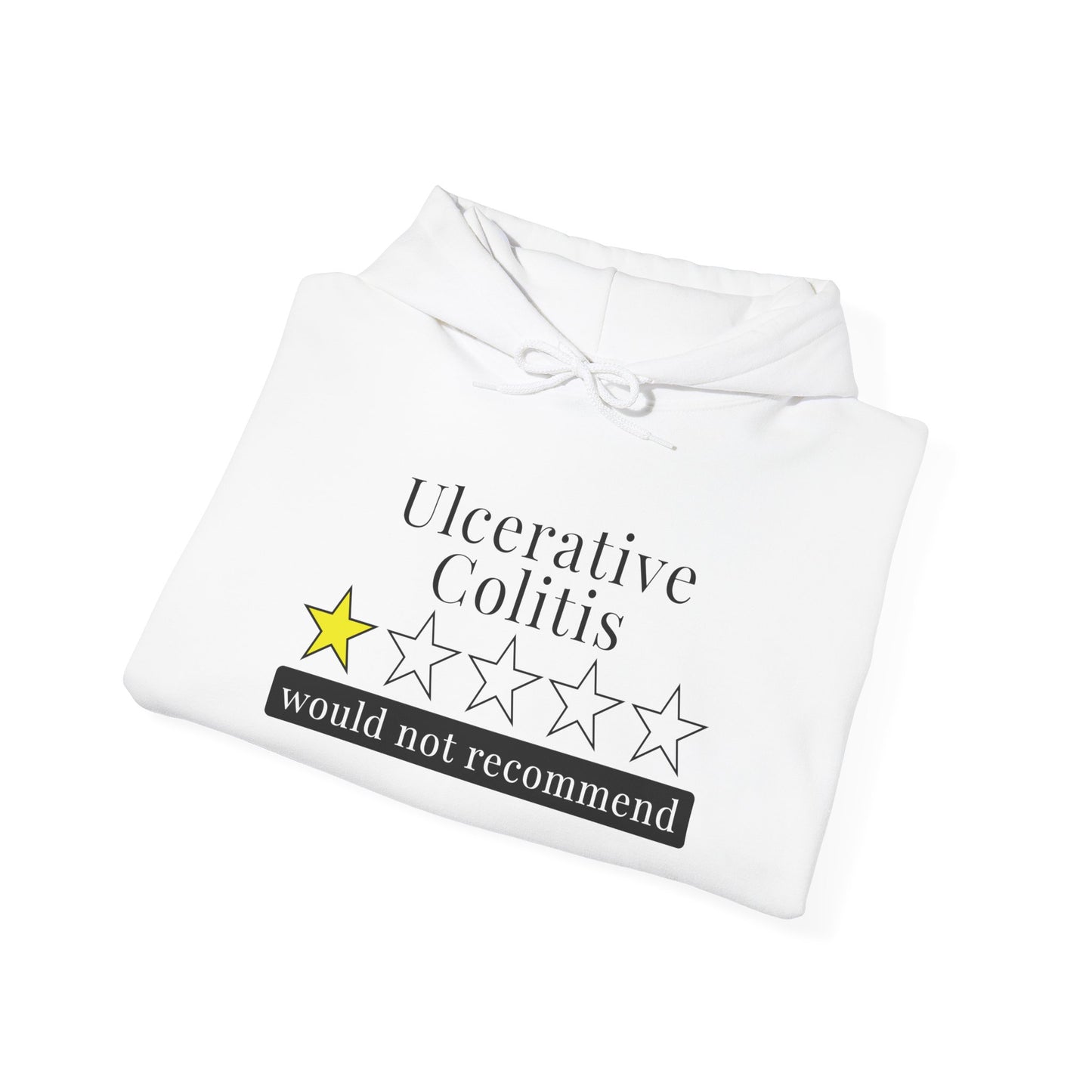 Ulcerative Colitis 1 Star Would Not Recommend Heavy Blend™ Hooded Sweatshirt