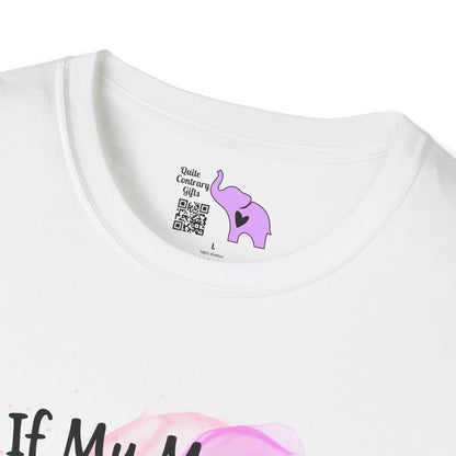 If My Mouth Doesn't Say It My Face Definitely Will Adult T-shirt