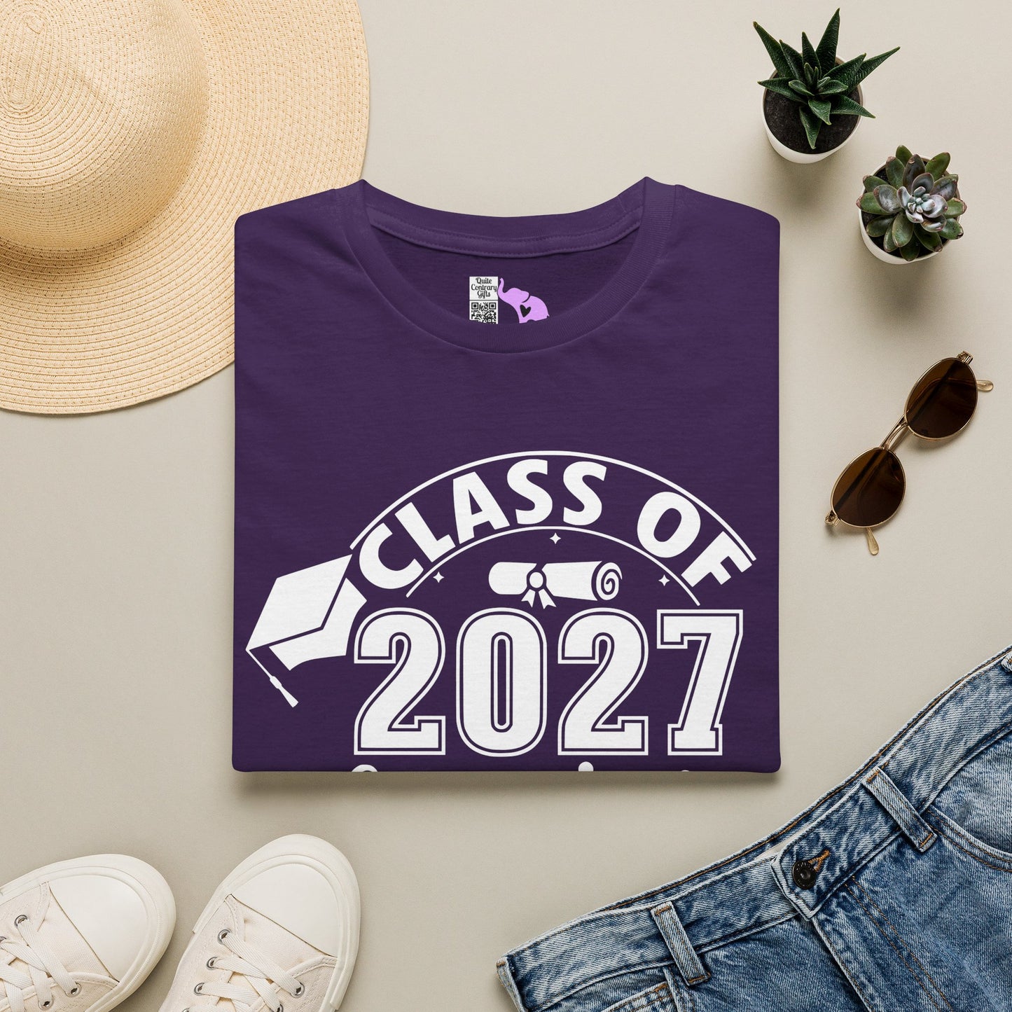 Class of 2027 Senior (Arch) Adult T-shirt