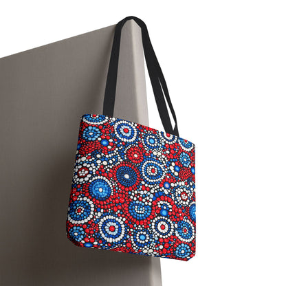 Patriot Pulse Canvas Tote Bag