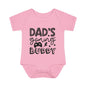 Dad's Gaming Buddy Baby Rib Bodysuit