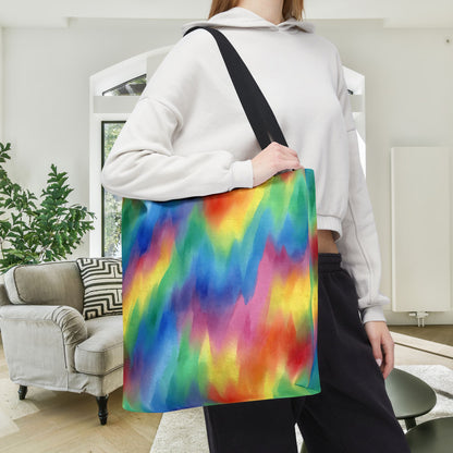 Colorwaves Canvas Tote Bag