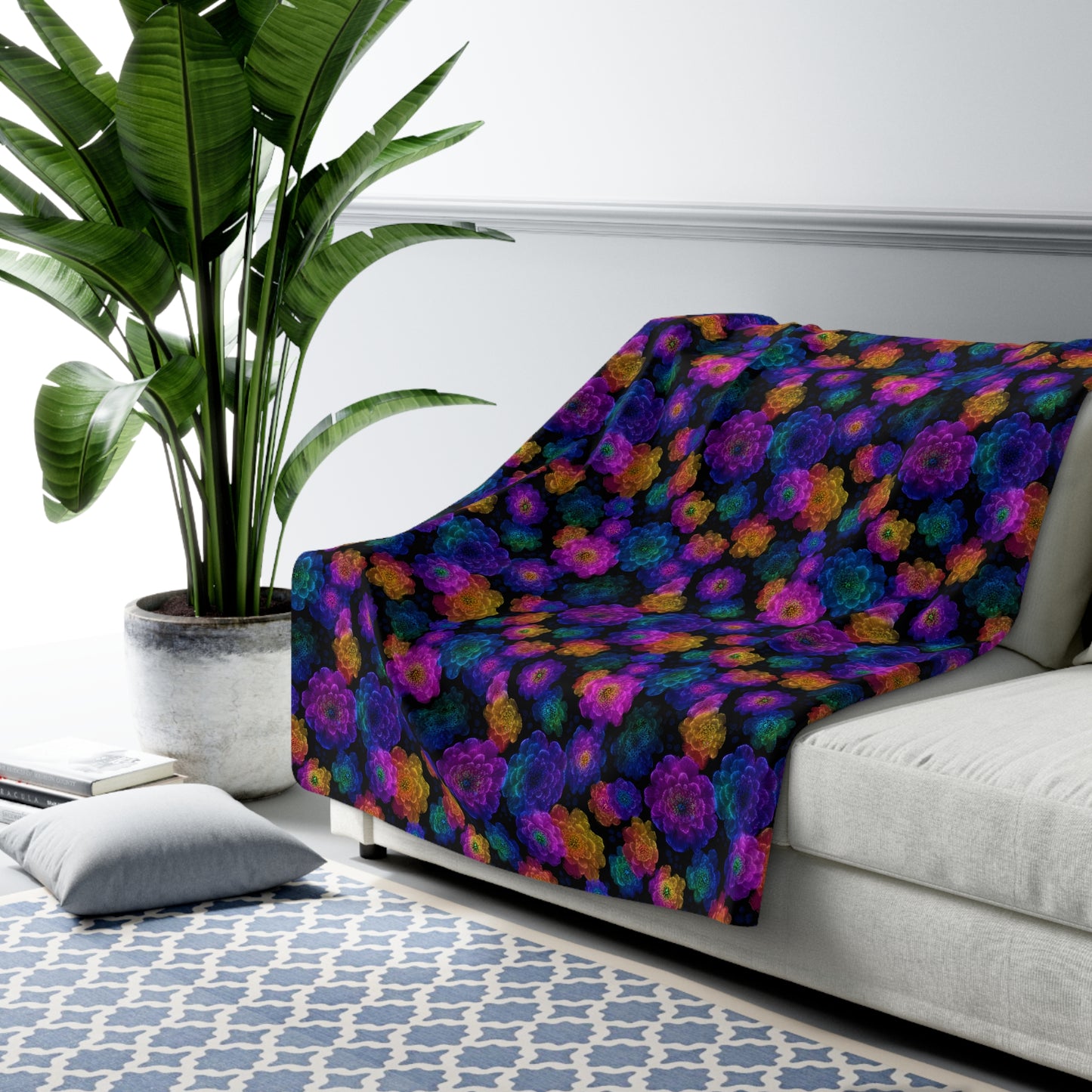 Luminous Carnations Basic Bedding Set