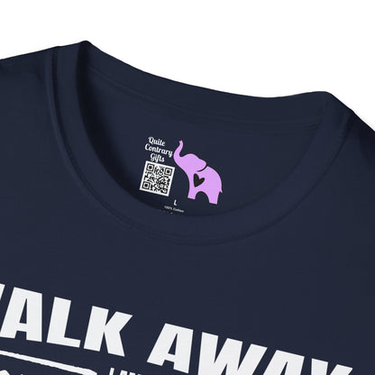 Walk Away I Am A Grumpy Old Man... Adult T-shirt