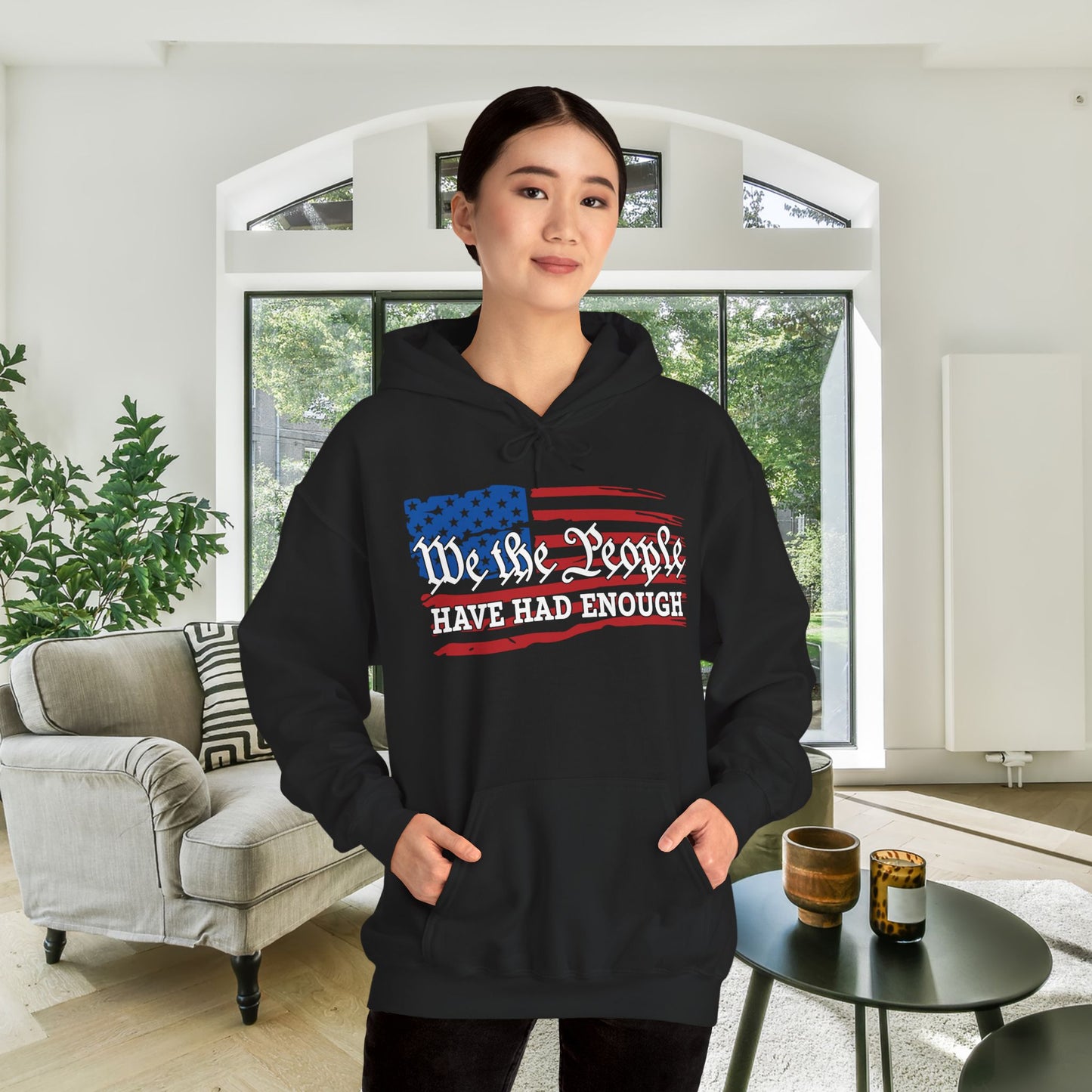 We The People Have Had Enough Heavy Blend™ Hooded Sweatshirt