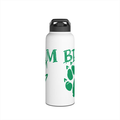 Brenham Cubs w/Claws Stainless Steel Water Bottle