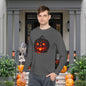 ""Inferno Jack-O’-Lantern Adult Long Sleeve Tee