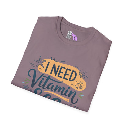 I Need Vitamin Sea Adult T-shirt