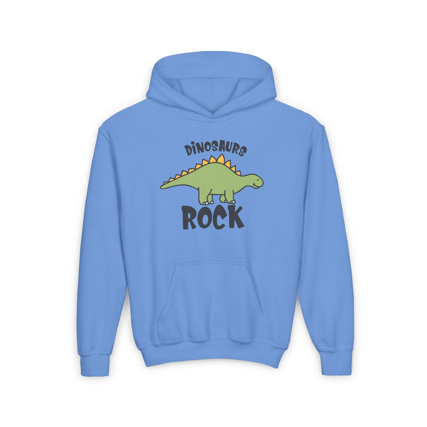 Dinosaurs Rock Youth Heavy Blend Hoodie